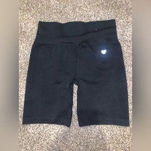Black Forever 21 Seamless High Rise Shorts Size Medium